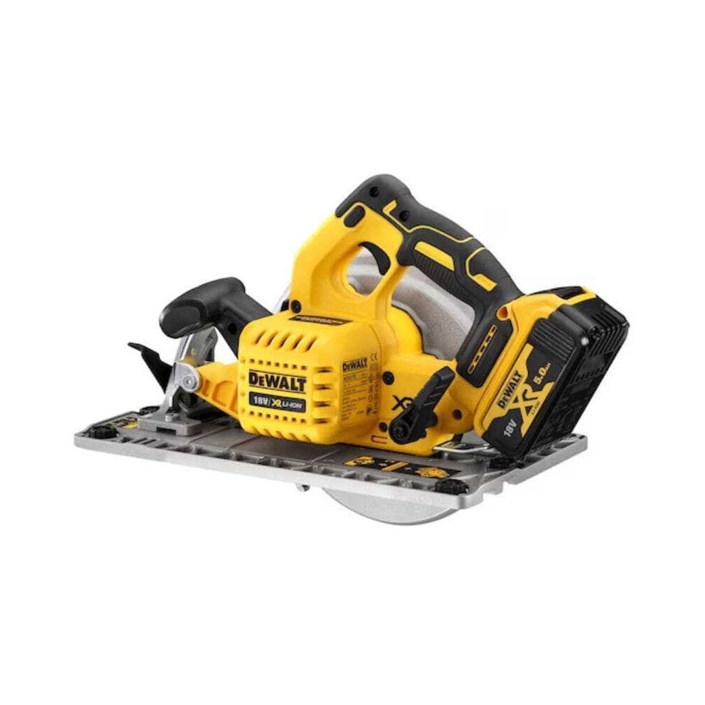Scie circulaire xr 18V brushless sans batterie ni chargeur coffret tstak Dewalt DCS572NT xj