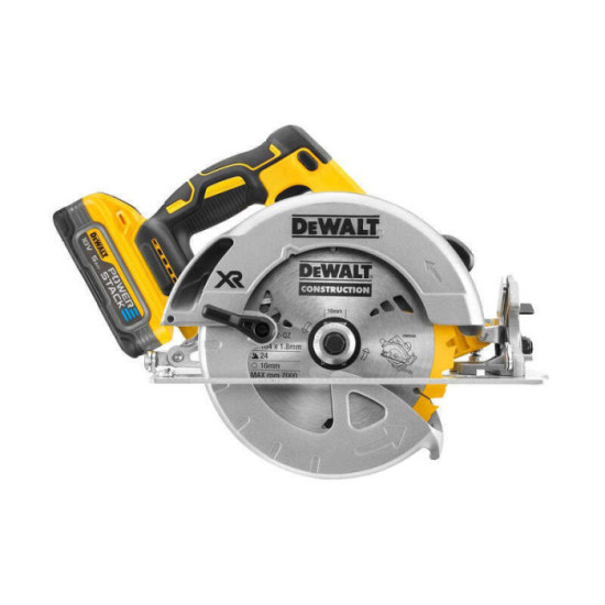 Scie circulaire xr 18V solo 184 mm Dewalt DCS570H2T qw