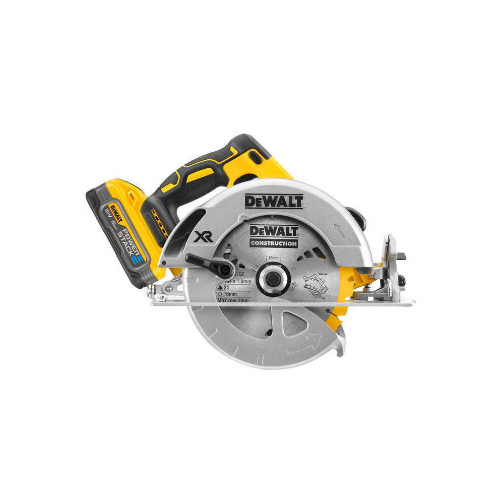 Scie circulaire xr 18V solo 184 mm Dewalt DCS570H2T qw