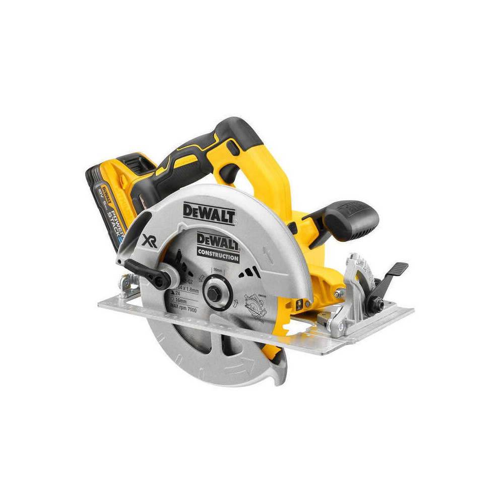 Scie circulaire xr 18V solo 184 mm Dewalt DCS570H2T qw