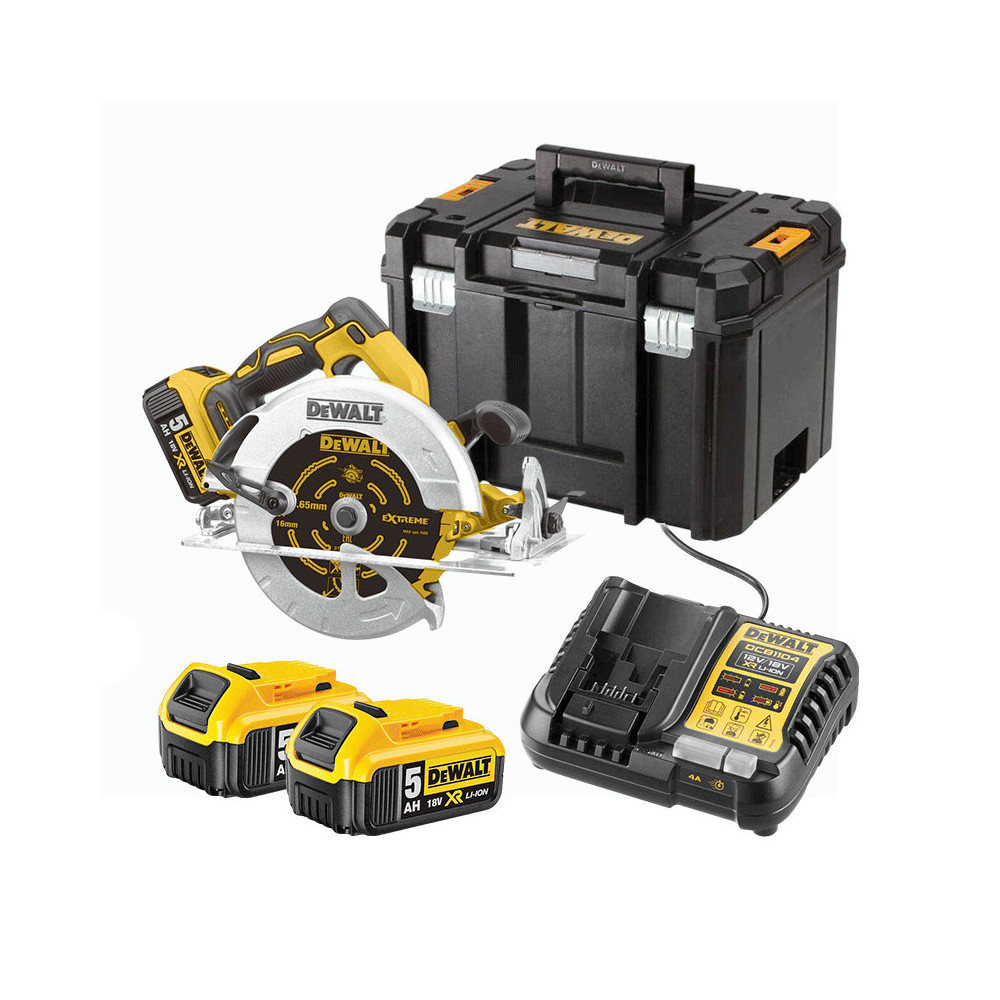 Scie circulaire Dewalt DCS570P2