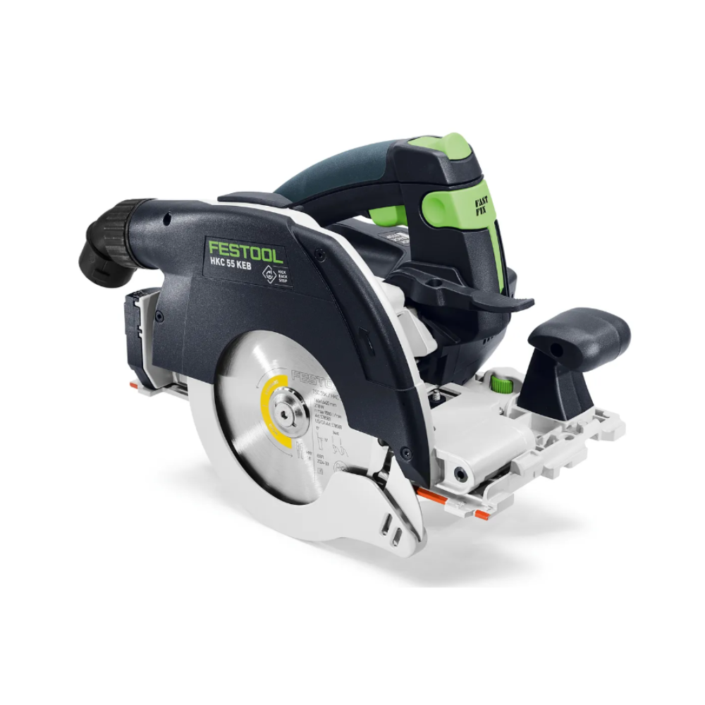 Scie circulaire 18V a capot basculant hkc 55 keb basic solo en coffret Festool 578302