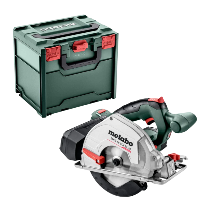 Scie circulaire a metaux 18V mks 18 ltx bl 58 solo en metabox Metabo 600773840