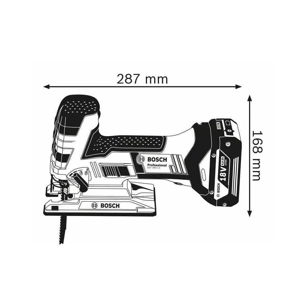 Scie sauteuse Bosch gst 18V lis