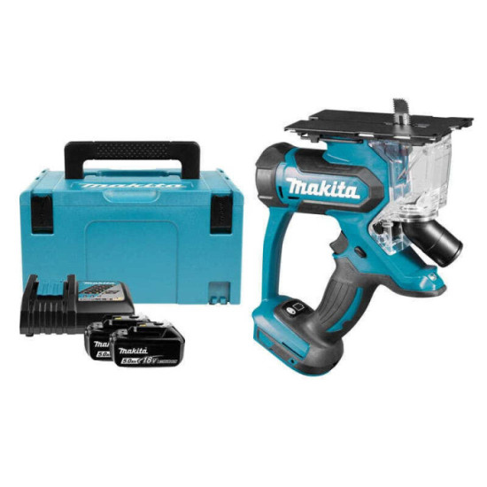 Scie plaque platre 18V lxt 5AH Makita DSD180RTJ
