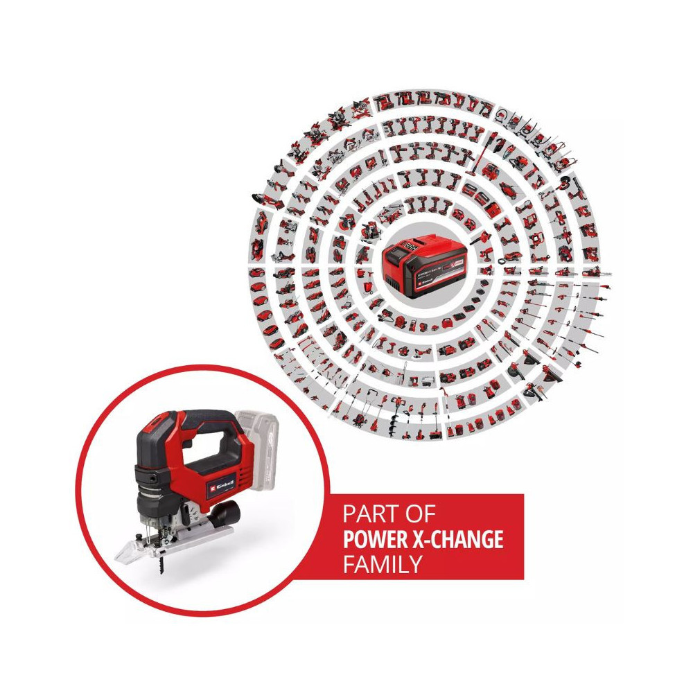 Scie sauteuse 18V solo tp js 18135 li bl Einhell 4321260