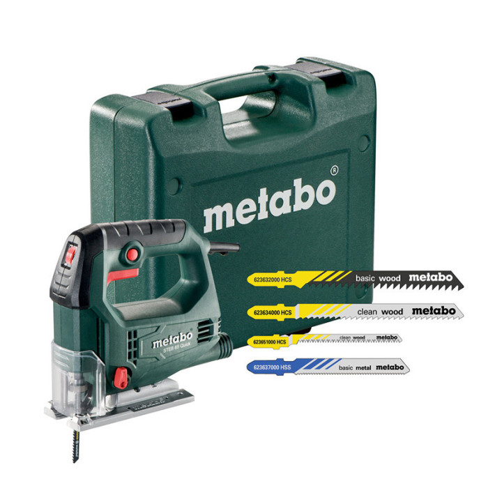 Scie sauteuse 450W steb 65 quick set en coffret Metabo 690920000