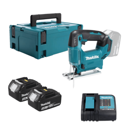 Scie sauteuse 18V 65MM 2X30AH en makpac Makita DJV186SFJ