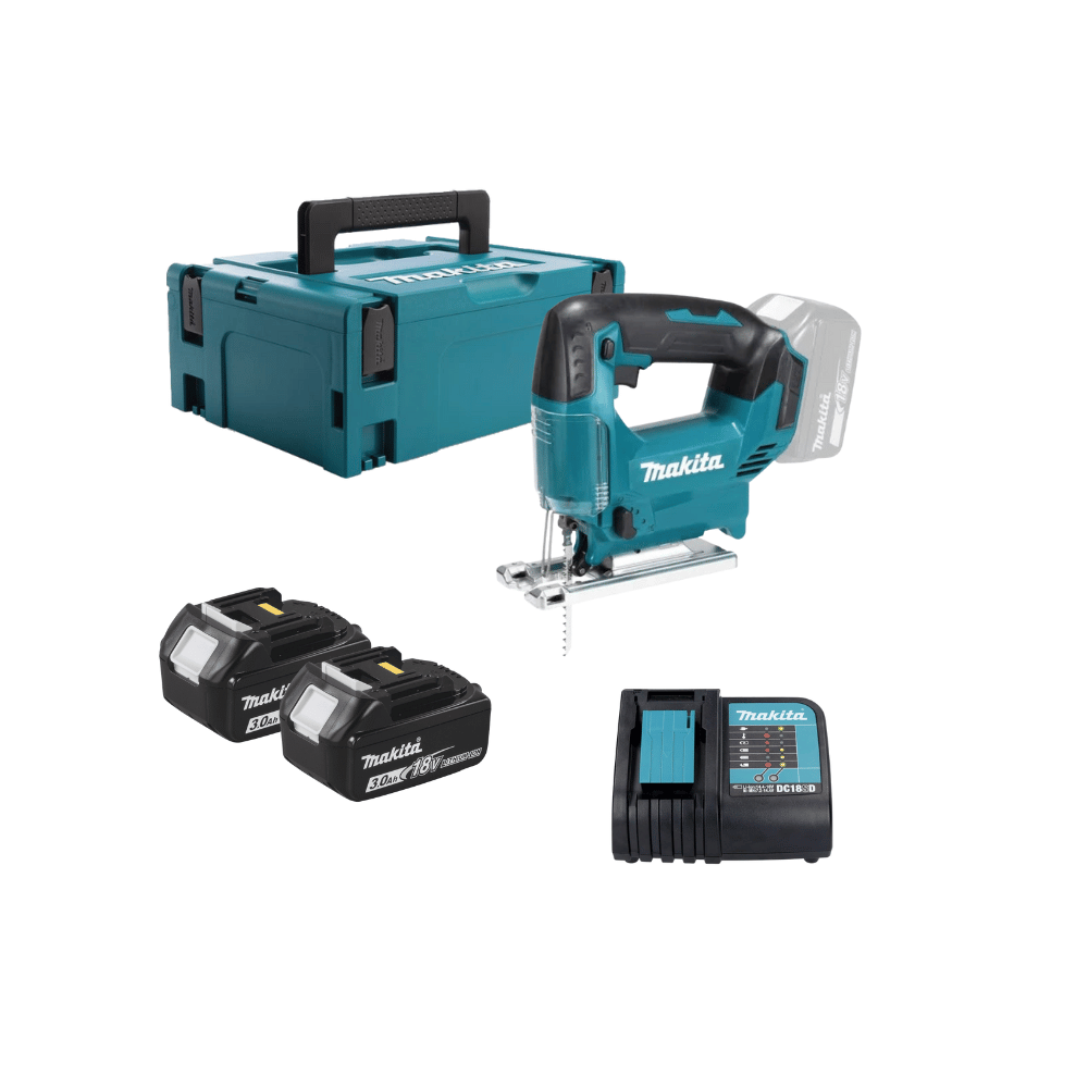 Scie sauteuse 18V 65MM 2X30AH en makpac Makita DJV186SFJ
