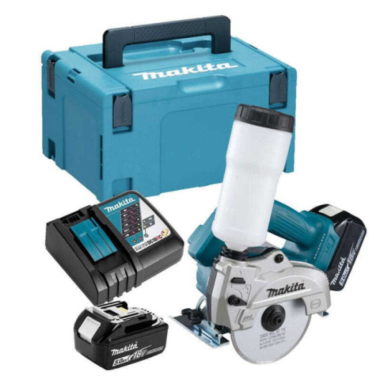 Scie circulaire diamant 18V lxt 125 mm Makita DCC501RTJ