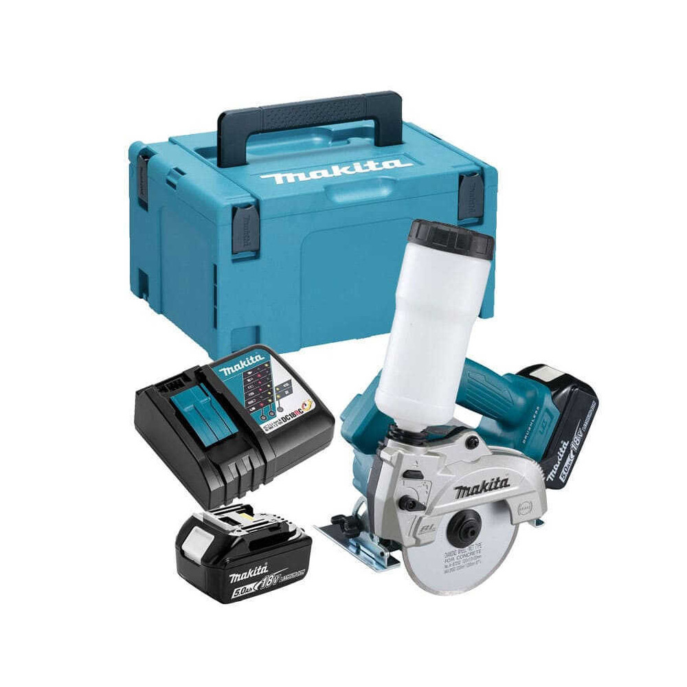 Scie circulaire diamant 18V lxt 125 mm Makita DCC501RTJ