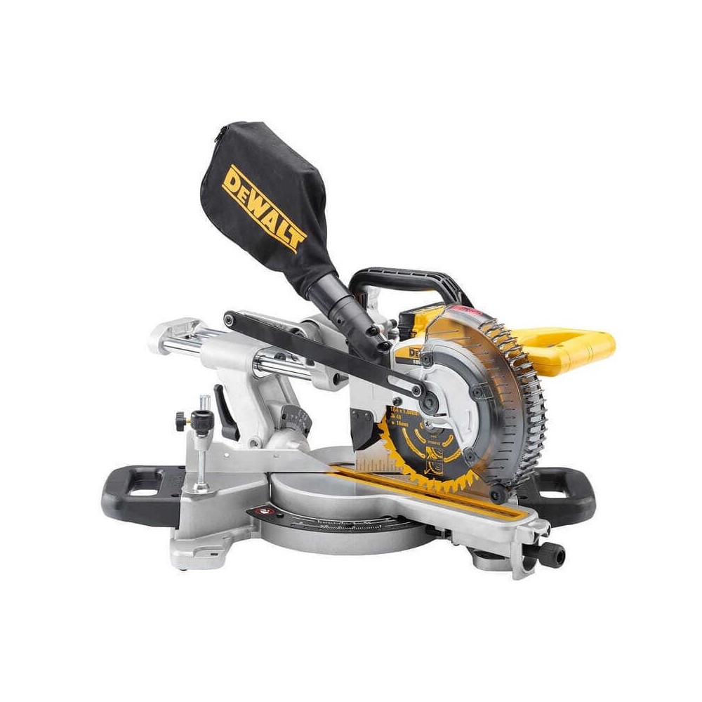 Scie a onglets radiale 18V 184MM Dewalt DCS365M2