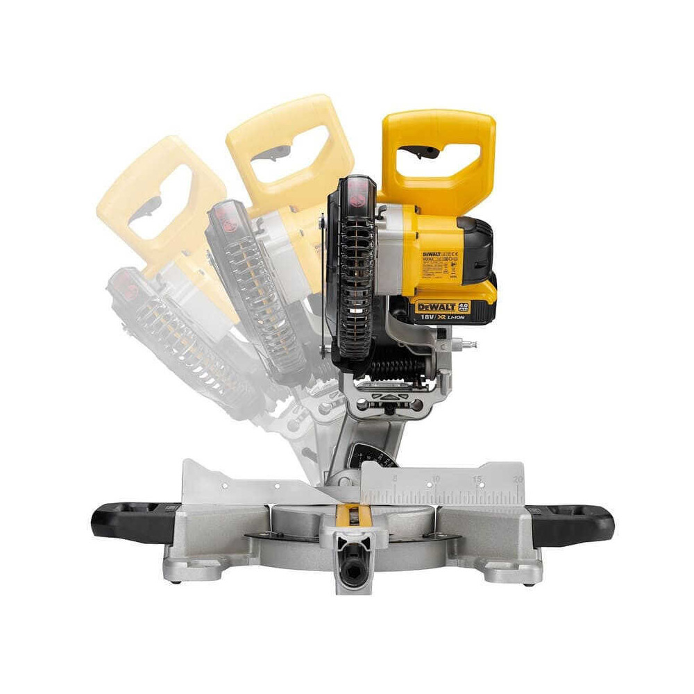 Scie a onglets radiale 18V 184MM Dewalt DCS365M2