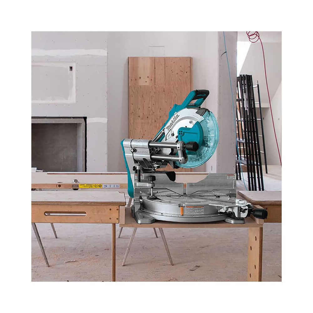 Scie a onglets radiale 36V 305 mm avec systeme aws Makita DLS211ZU
