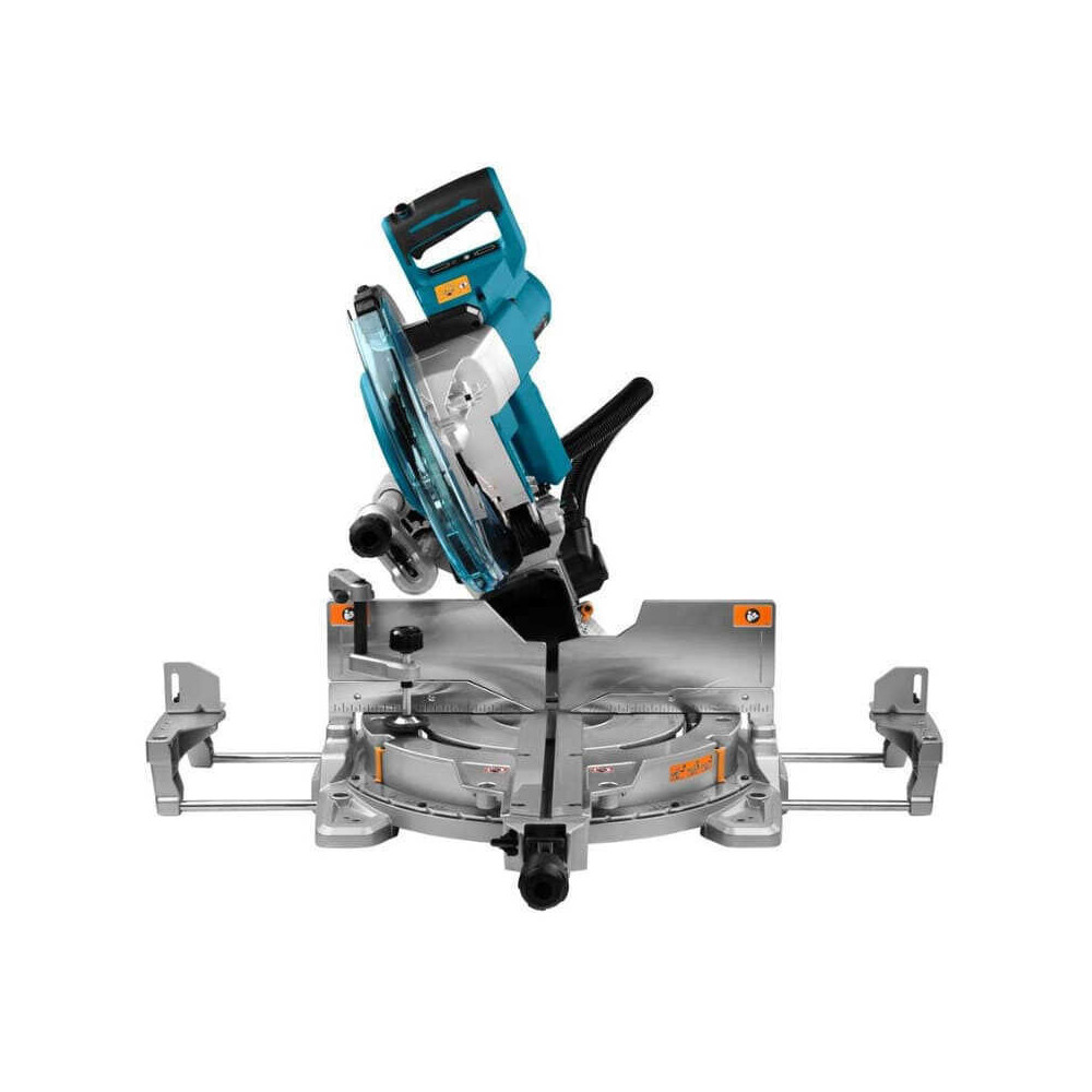 Scie a onglets radiale 36V 305 mm avec systeme aws Makita DLS211PT2U