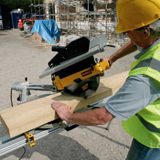 Scie a onglets radiale 1600W 305MM Dewalt D27112 qs