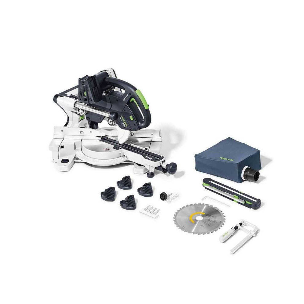 Scie a onglets radiale sans fil ksc 60 eb basic kapex solo Festool 576847