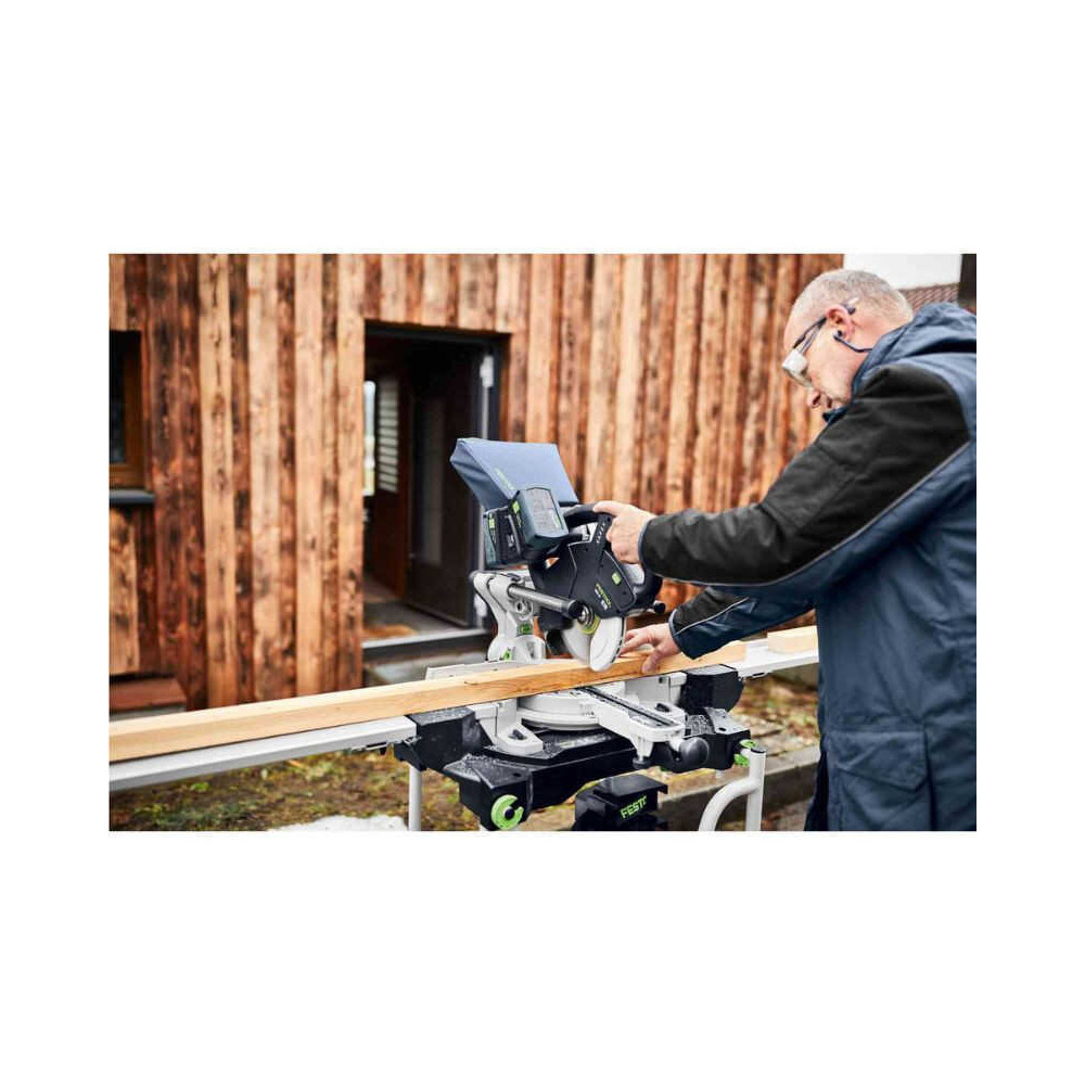 Scie a onglets radiale sans fil ksc 60 eb basic kapex solo Festool 576847