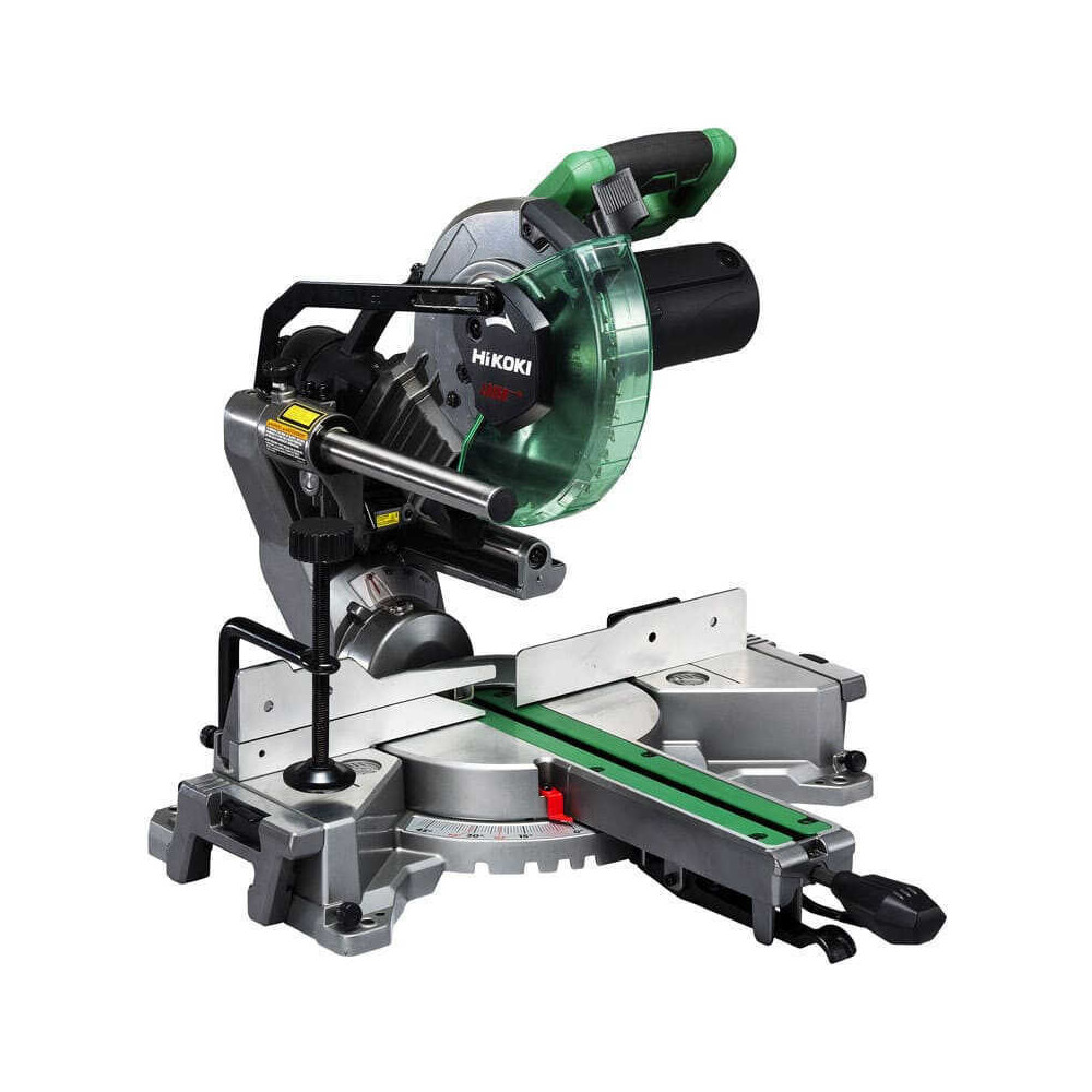 Scie a onglet radiale O216 mm 1100 w avec laser Hikoki C8FSHGWAZ