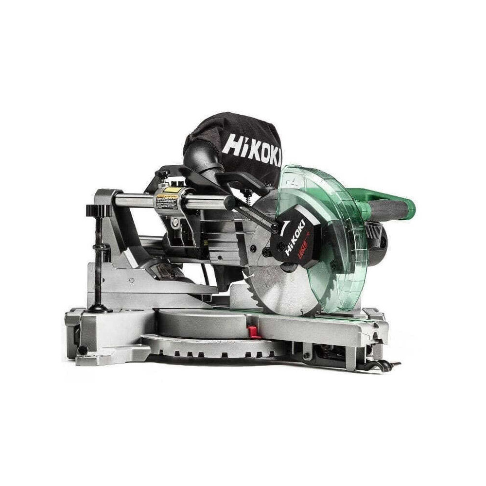 Scie a onglet radiale O216 mm 1100 w avec laser Hikoki C8FSHGWAZ