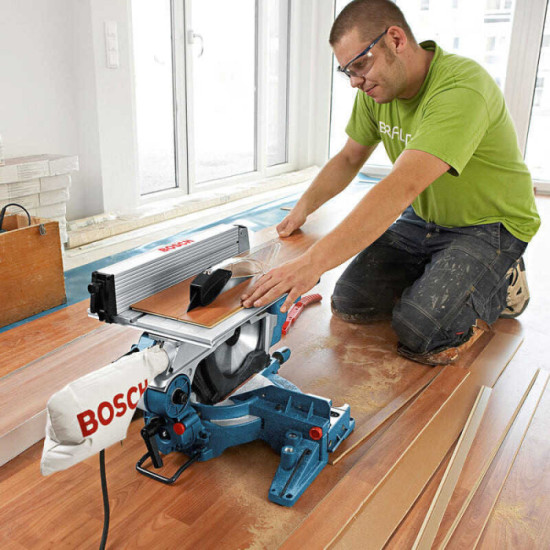 Scie a onglet 1800W Bosch gtm 12 jl