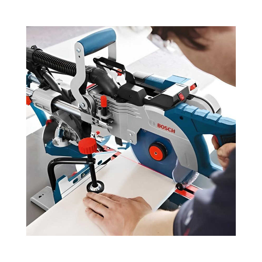 Scie a onglet radiale 1600W O216 mm Bosch gcm 8 sde