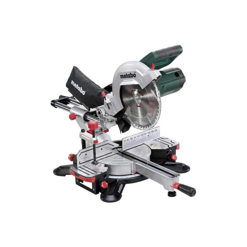 Scie onglet radiale laser 1800W Metabo KGS254M
