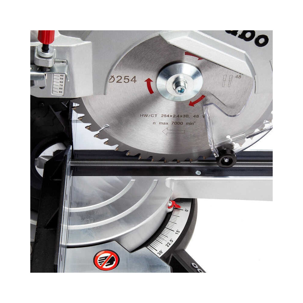 Scie onglet radiale laser 1800W Metabo KGS254M