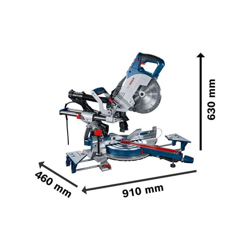 Scie onglet Bosch GCM8SJL