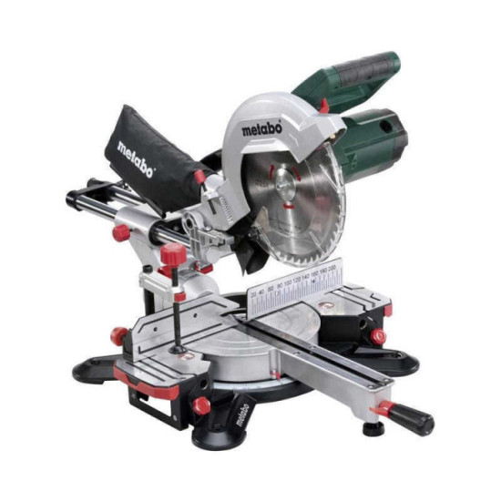 Scie onglet radiale kgs 254 m set carbure 690828000 Metabo