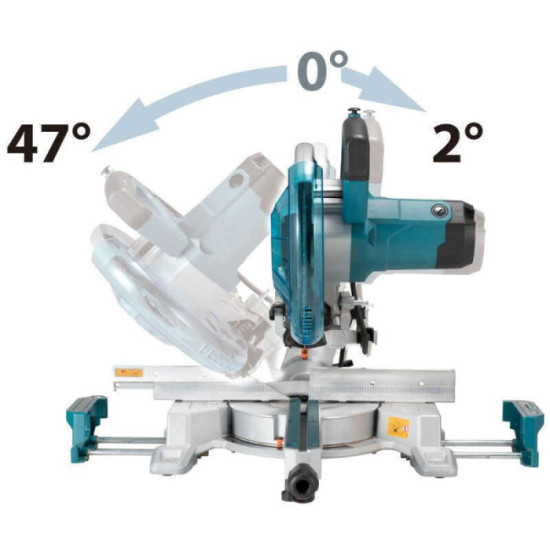 Scie onglet radiale 1450W O260MM Makita LS1110F