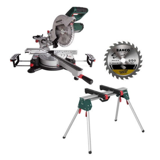 Pack scie a onglet radiale socle lame de scie cote brico