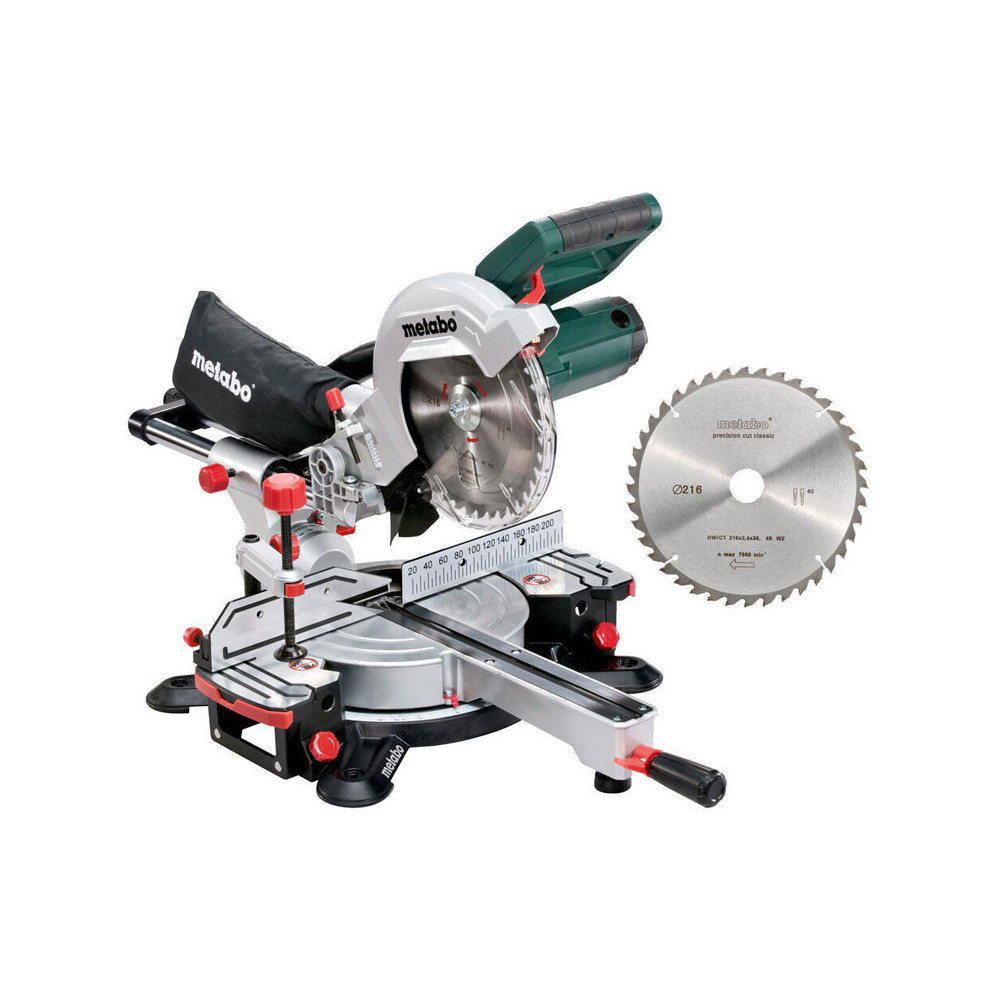 Pack scie a onglet radiale socle lame de scie cote brico
