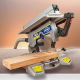 Scie a onglet inclinable avec table superieure virutex 3300400