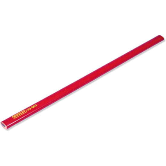 STANLEY 1-03-850 - Crayon de chantier rouge 176 mm