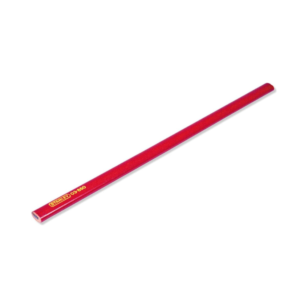 STANLEY 1-03-850 - Crayon de chantier rouge 176 mm
