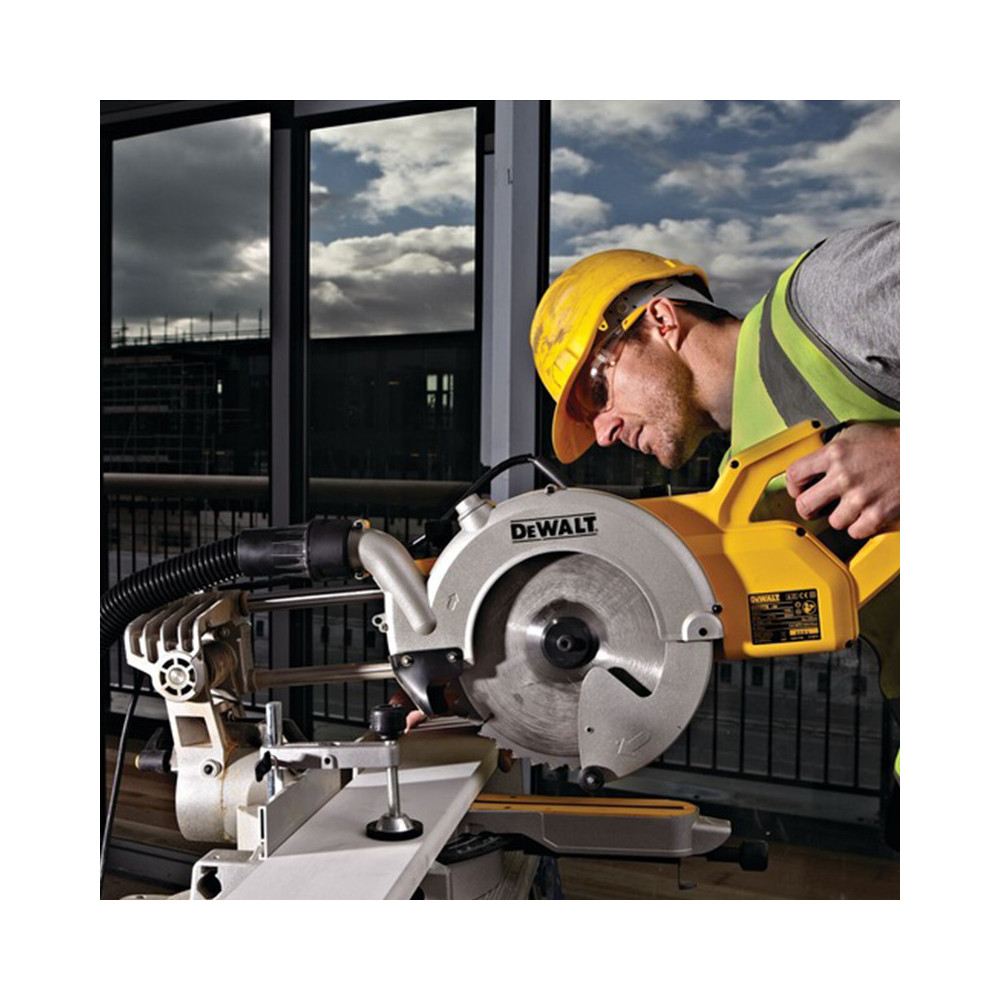 Scie a onglet radiale 1850W O250MM Dewalt DWS778 qs