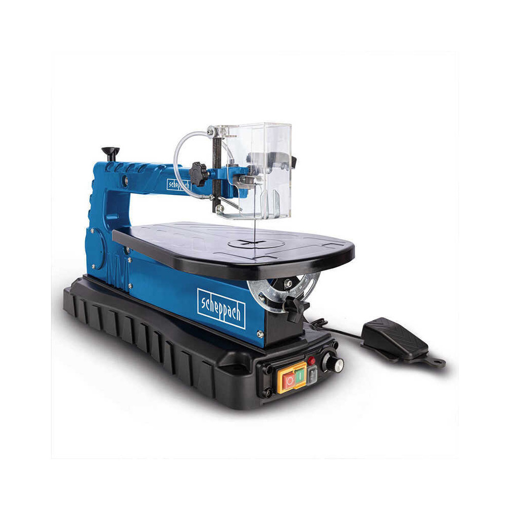 Scie a chantourner vitesse de coupe variable de 550 a 1500MIN deco switch scheppach 5901409901