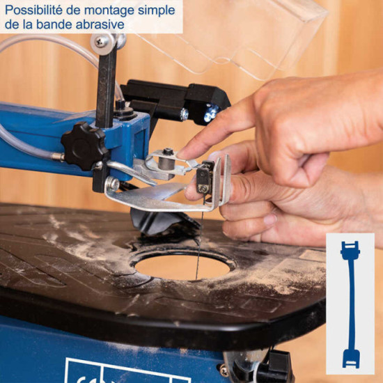 Scie a chantourner vitesse de coupe variable de 550 1500MIN deco max scheppach 5901411901