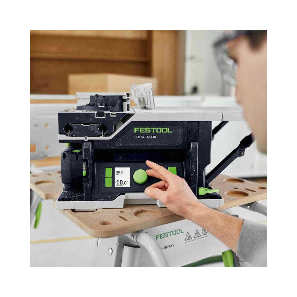 Scie circulaire sur table 36V produit seul csc sys 50 ebi basic Festool 576820