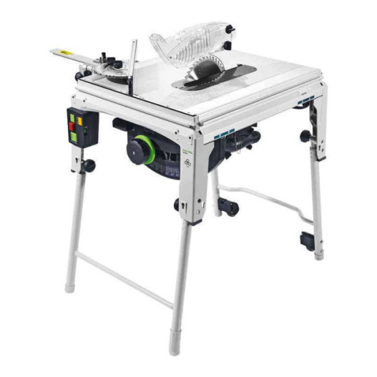 Scie circulaire sur table stationnaire tks 80 ebs Festool 575781