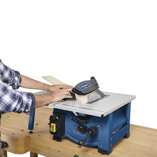 Scie sur table avec une lame de 210MM scheppach 5901302901HS80