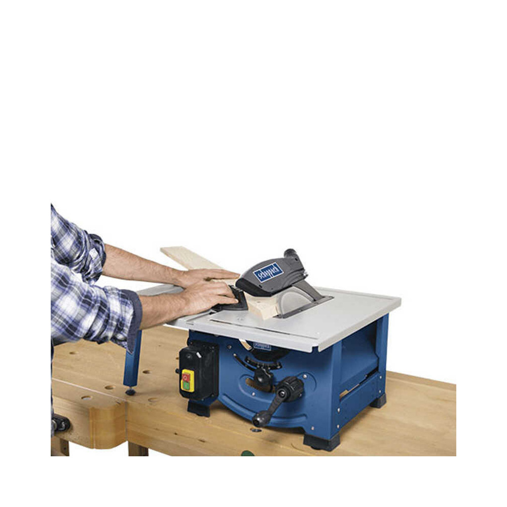 Scie sur table avec une lame de 210MM scheppach 5901302901HS80