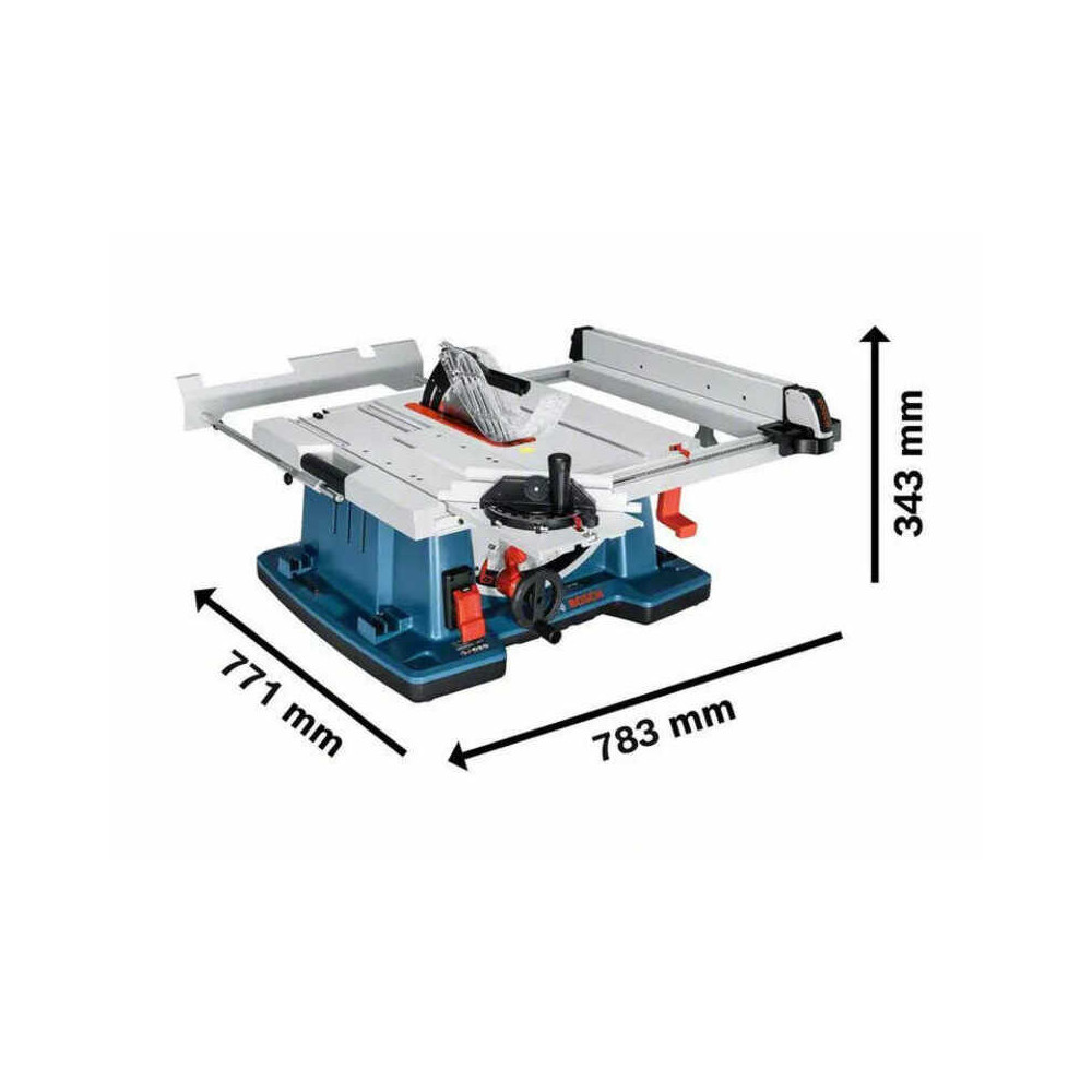 Scie sur table sans fil gts 10 xc professionnal Bosch 0601B30400