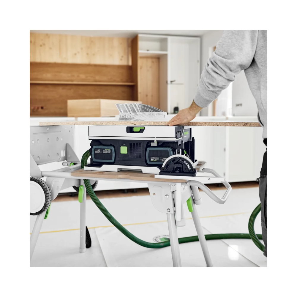 Scie circulaire sur table sans fil csc sys 50 eb basic set solo Festool 577371