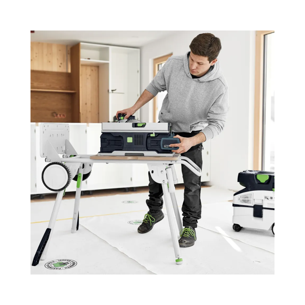 Scie circulaire sur table sans fil csc sys 50 eb basic set solo Festool 577371