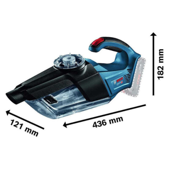 Aspirateur sans fil 18V produit seul gas 18V 1 Bosch 06019C6200