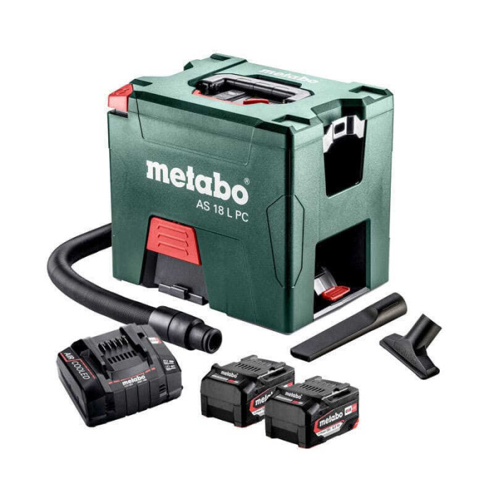 Aspirateur chantier 18V 75L as 18 l pc Metabo 602021000