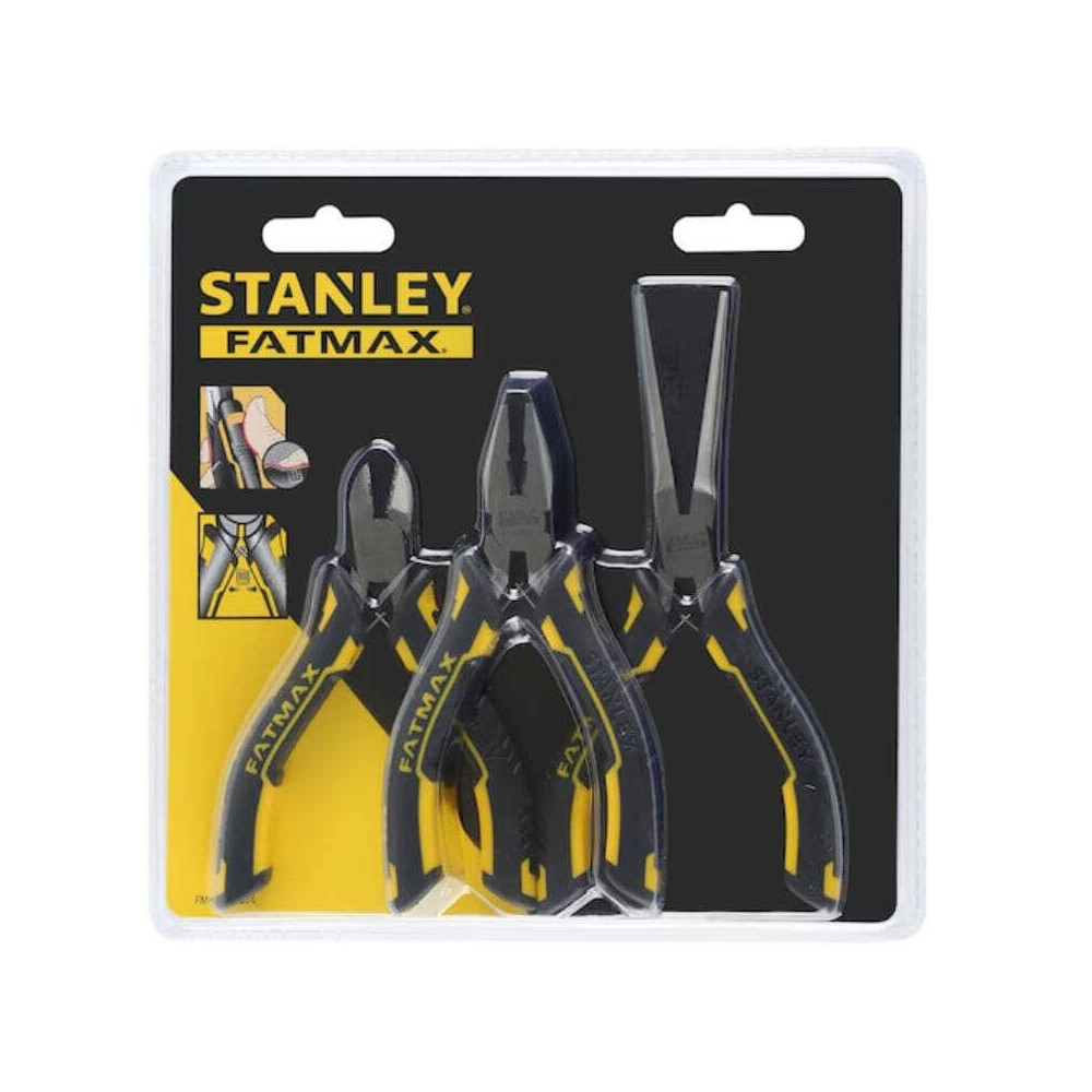 Lot de 3 mini pinces gamme fatmax Stanley FMHT0 80524