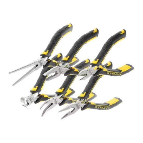 Lot de 6 mini pinces gamme fatmax Stanley FMHT0 80541